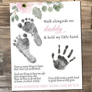 Baby Imprint, Baby Footprint Crafts, Diy Father's Day Crafts, Footprint Crafts, Grandpa Birthday, Diy Father's Day Gifts, Footprint Art, Handprint Craft, Foot Print