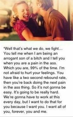 Noah confessing that he still loves Allie - The Notebook The Notebook Quotes, Favorite Movie Quotes, Tv Quotes, Crazy Life, The Notebook, Romantic Quotes, A Quote, Two People, Movie Quotes