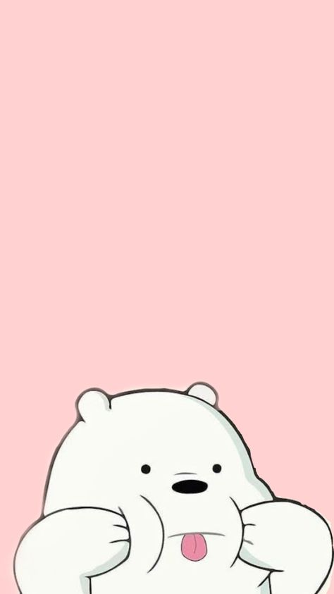 Ice Bear, Polar Bear, Bears, Wallpapers, Pink, Pins, White