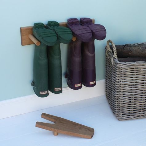 Oak Welly Rack - Etsy UK Welly Rack, Boot Jack, Wood Crib, Boot Rack, Boot Storage, Enclosed Trailers, Boot Stand, Small Entryways, Kids Stool