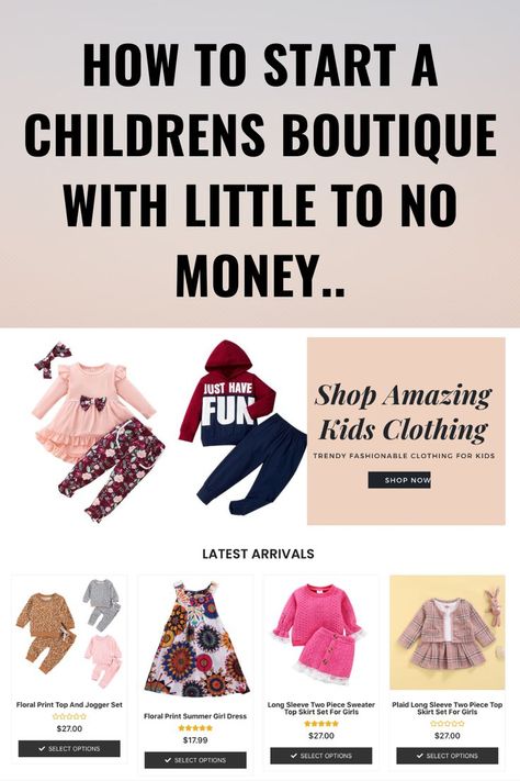 Kids Boutique Ideas, Childrens Boutique Ideas, Clothing Boutique Ideas, Starting An Online Boutique, Wholesale Boutique Clothing, Childrens Shop, Childrens Clothing Stores, Wholesale Clothing Suppliers, Boutique Wholesale