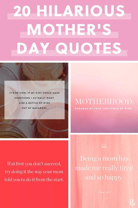 24 Hilarious Mother’s Day Quotes to Brighten Any Mama’s Day #purewow #entertainment #mom #mothers day #family #quotes Cute Mothers Day Quotes, Happy Mothers Day Friend, Short Mothers Day Quotes, Beautiful Mothers Day Quotes, Happy Mother's Day Funny, Mothersday Quotes, Happy Mom Day, Xavier Rudd, Happy Mothers Day Mom