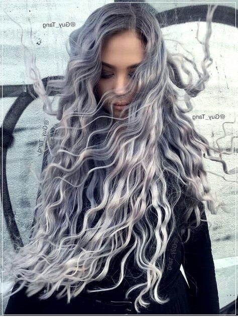 100+ Long Haircuts for Women 2023 Goth Hairstyles, Lilac Hair Color, Glam Grunge, Galaxy Hair, Lilac Hair, Silver Hair Color, Pastel Hair, Hair Girl, Hair Envy