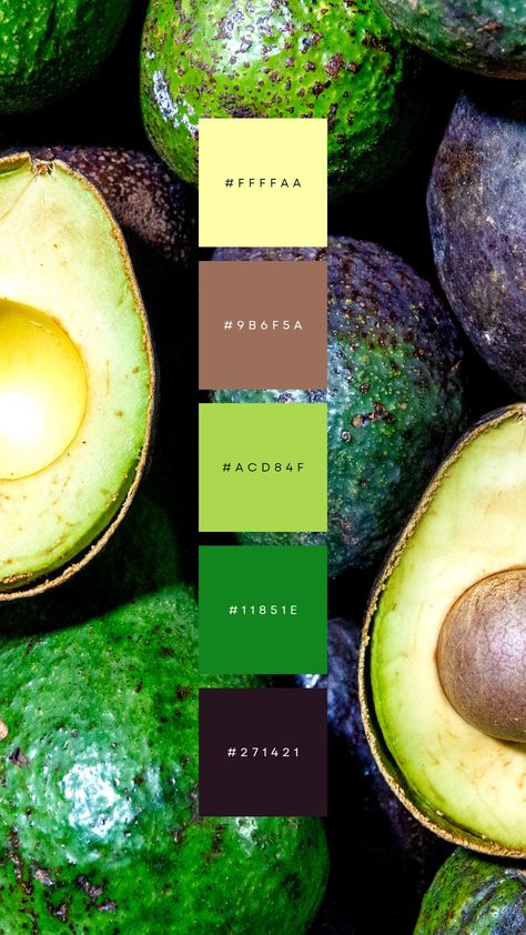 Color Palette With Lime Green, Lime Green Colour Palette, Kelly Green Color Scheme, Lime Green Palette, Lime Green Color Palette, Lime Palette, Food Colors Palette, Canva Editing, Beach Color Palettes