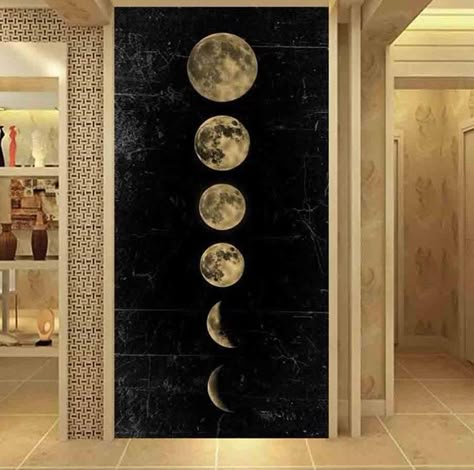 Theme Nature, Moon Wall Art, Soyut Sanat Tabloları, Painting Subjects, Panel Wall, Panel Wall Art, Artwork Pictures, Stone Pattern, Modern Artists