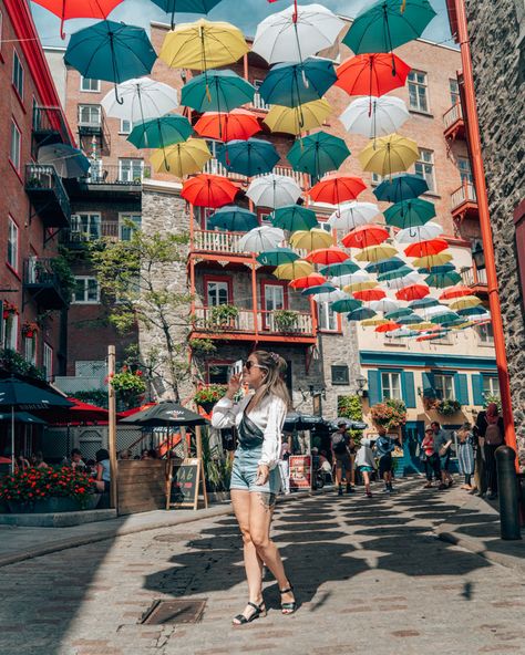 Top 10 Instagram Spots in Québec City Montreal Aesthetic, Quebec Travel, Travelling Places, Weekend Getaway Outfits, Spot Foto, Saint Lawrence River, Samuel De Champlain, Montreal Travel, Canada Pictures