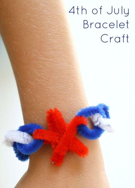 4th Of July Craft, Summer Crafts For Toddlers, Fourth Of July Crafts For Kids, 13 Colonies, 4th July Crafts, Pipe Cleaner Crafts, Patriotic Crafts, Pipe Cleaners, July Crafts