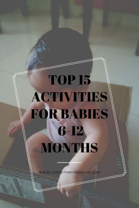 15 fun activities for babies under One (6 to 12 months) - Life with my Penguin Diy Toys For Babies, Minimal Toys, Activities For Babies Under One, Activities For Babies, Baby Toys Diy, Toys For Babies, Newborn Hacks, Baby Activities, Baby Education