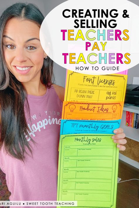 Looking to create and sell digital resources on Teachers Pay Teachers? Learn about copyright rules, downloading fonts and clipart, what programs to use to create digital teaching resources, how to manage a TPT store, make money off your digital resources, and download the FREE printables to stay organized as a teacherpreneur! How To Sell On Teachers Pay Teachers, How To Make Editable Printables, Teacher Pay Teachers Free Downloads, Teachers Pay Teachers Free Downloads, Selling On Tpt, Valentine's Activities, Teachers Pay Teachers Freebies, Teacher Printables, Teacher Development