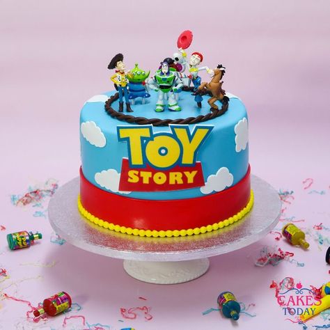 Two Infinity And Beyond Birthday Cake, Two Infinity And Beyond Birthday, Beyond Birthday, Toy Story Birthday Cake, Cakes Gluten Free, Toy Story Party Decorations, Sponge Cakes, 4th Birthday Cakes, Online Cake Delivery