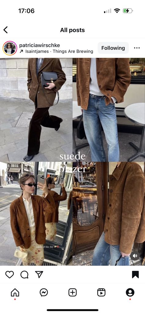 Suede Blazer, Outfit Of The Day, Outfit Inspirations, Blazer