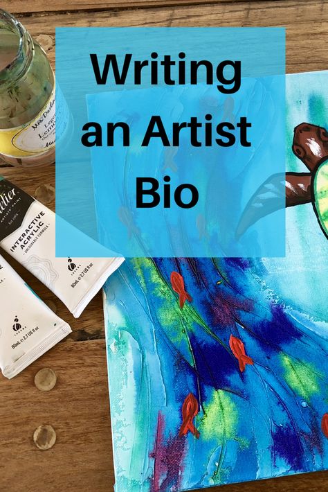 Writing an Artist Bio Artist Bio Ideas, Artist Bio Instagram Example, Artist Introduction, Artist Bio Example, Art Bio, Art Biz, Artist Business, Acrylic Artists, Art Hobbies