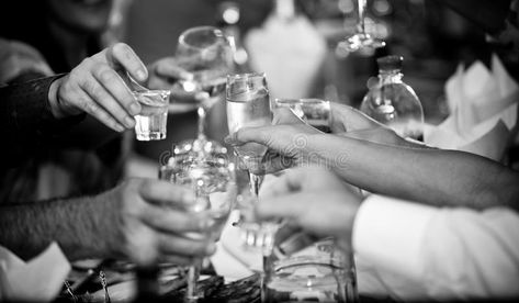 Hands clinking glasses with vodka at party. Black and white closeup photo of han , #affiliate, #vodka, #party, #glasses, #Hands, #clinking #ad Bar Hire, Company Christmas Party, Christmas Events, Bar Service, Event Organiser, Something Beautiful, Event Planner, Party Time, Christmas Party