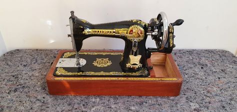 VINTAGE BUTTERFLY SEWING MACHINE | Trade Me Marketplace Butterfly Sewing Machine, Butterfly Sewing, Can Organizer, Vintage Butterfly, Good Old, Easy Sewing, Sewing Machine, Pick Up, Auction