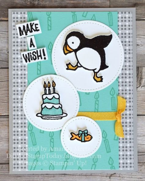 Kids Stamps, Fundraiser Ideas, Choice Boards, Up Party, Kids Birthday Cards, Cards Birthday, Tic Tac Toe, Card Making Inspiration, Animal Cards