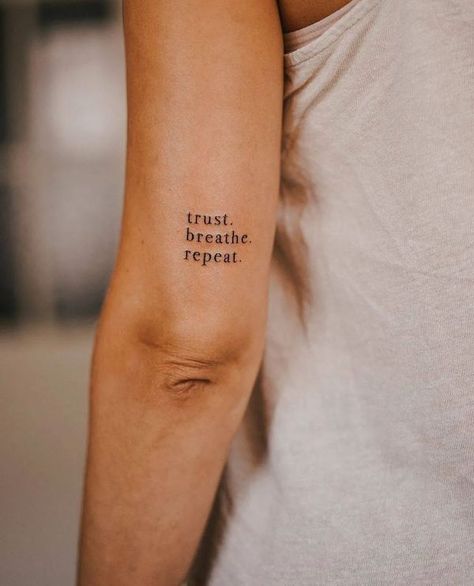 85 Quote Tattoos About Life, Love And Strength 2023 Shoulder Tattoo Quotes, Tattoo About Strength, Back Tattoo Quotes, Unique Quote Tattoos, Arm Quote Tattoos, Short Quote Tattoos, Quote Tattoos Placement, Deep Tattoo, Love Quote Tattoos