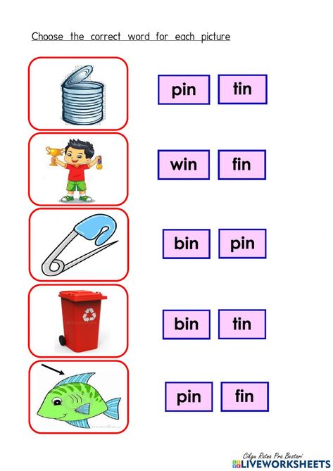 It Family Words Worksheets, Lkg Worksheets, Kindergarten Word Families, Family Words, Cursive Worksheets, Phonics Reading Passages, Cvc Words Worksheets, Phonics Blends, Word Family Activities