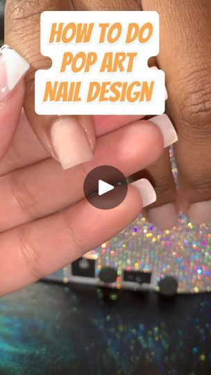 218K views · 6.9K reactions | How to do Pop Art Nail Design 💅🏼 card grabbers available link in bio follow for more nail art #nailtechpov #nailtech #clientlove #travelingnailtech #bluebeautynails #nailartist #mobilenailtech #client #clientpov #nailpov #nailvlog #nailtutorial #nailtutorialvideo #beginnernailtech #nailarttutorial #nailartdesign #nailartforbeginners #nailartist #howto | Bluebeauty_nails | krylicsbykella · Original audio Beginner Nail Tech Nails, Beginner Nail Tech Designs, Nail Tech Doing Nails, Nail Tech Memes Humor, Cuticle Oil Pen, Pop Art Nails, Nail Tutorial Videos, Nail Design Video, Oil Pen