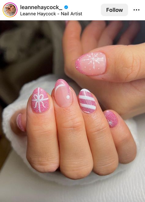 Nice Christmas Nails, Nail Ideas Biab, Christmas Shellac Nails Designs, Shellac Nails Christmas, Chic Christmas Nails, Nails Ideas Winter, Nails Xmas, Winter Nail Art Designs, Christmas Nails Ideas