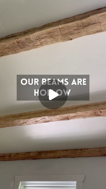 Catskill Beam Co on Instagram: "Box Beams are the easiest beams to install & come with so many other benefits! See a list on our website! www.catskillbeam.com  #boxbeams #woodbeams #reclaimedbarnwood #barnbeam #rusticstyle #interiordesign #building #hudsonvalley #catskillmountains" Wood Beams Open Floor Plan, Box Beams, Exposed Wood Beams, Faux Beams, Catskill Mountains, Lake House Plans, House Remodel, Reclaimed Barn Wood, Wood Beams