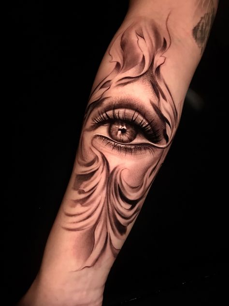 Eye tattoo Under Eye Tattoo, 3rd Eye Tattoo, Cruces Tattoo, Eye Lash Tattoo, Realistic Eye Tattoo, All Seeing Eye Tattoo, Eyeball Tattoo, Evil Eye Tattoo, Tattoo Shading