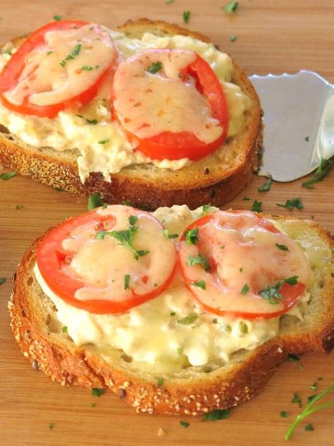 Open Faced Tuna Melt, Melt Sandwiches, Open Face Sandwich, Tuna Dip, Tuna Fish Recipes, Tuna Melt Sandwich, Tuna Melt Recipe, Seafood Dinner Recipes, Melt Recipe