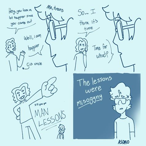 A comic about the transmasc (transgender, trans men, trans boy, transmasculine people) experience with being a trans guy Transmasc Comics, Trans Comic, Trans Boys, My Tho, Oh God, Human Decency, Lgbt Love, Gender Envy, Greek Myths