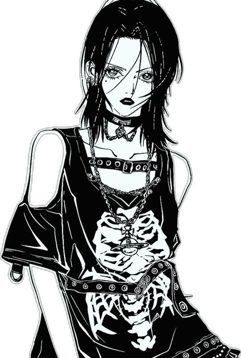 Shin Nana, Side Hip Tattoos, Nana Manga, Nana Osaki, Pics Art, Art Inspiration Drawing, Cool Posters, Dracula, Anime Character Design