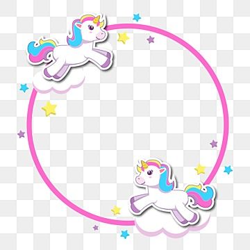 border,design,unicorn,purple,kids,sweet,colorfull,cartoon,fantasy,cute,vector,frame,illustration,decoration,stars Cloud Border, Unicorn Purple, Unicorn Png, Frame Illustration, Unicorns Png, Cute Vector, Vector Frame, Cloud Vector, White Unicorn