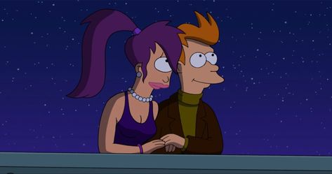 Fry And Leela, Fry Futurama, 90s Pop Culture, Frontal Lobe, Strong Female Characters, Character Arc, Fox Tv, Retro Cartoons, Futurama