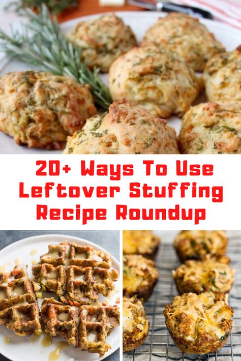 The holiday season is upon us, and no matter what your plans are this year I know there is one thing certain, there will have plenty plenty extras which include leftover stuffing! So, I am already planning for the holiday ocassions and starting to go through my lists of recipes. The question arises though, after … Leftover Dressing, Leftover Stuffing Waffles, Thanksgiving Leftover Breakfast, Turkey Stuffing Casserole, Leftover Stuffing Recipes, Stuffing Leftovers, Turkey Casserole Recipes Leftover, Stuffing Balls Recipe, Christmas Stuffing