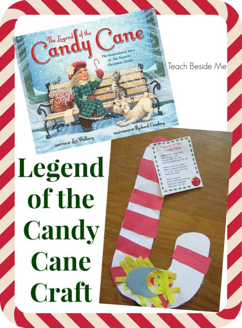 Meaning Of The Candy Cane, Candy Cane Printable, Candy Cane Craft, Legend Of The Candy Cane, Candy Cane Story, Homeschool Christmas, Candy Cane Legend, Holiday Stem, Christmas Sunday