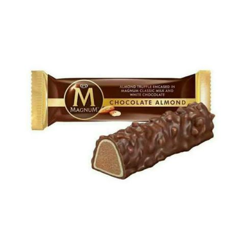 Magnum Chocolate, Almond Bar, Pelo Chocolate, Target Food, Movie Night Gift, Chocolate Cake Designs, Almond Bars, Chocolate Nutella, Dark Chocolate Bar