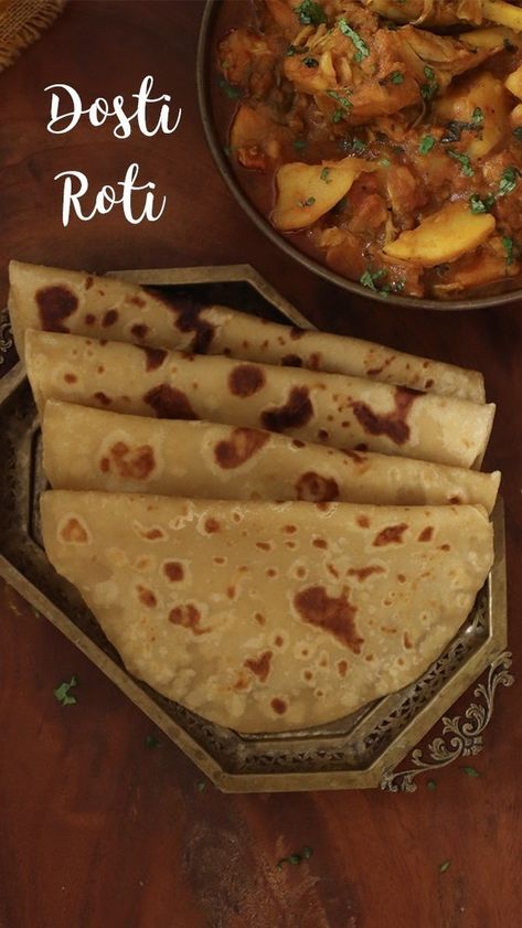 HomeCookingShow on Instagram: “#DostiRoti #RotiRecipes #dostichapati #homecooking #wheatflour #indianbread #chapati   Ingredients  Wheat Flour - 1 Cup (Buy:…” Chapathi Side Dish Gravy, Chapathi Side Dish, Soft Roti, Masala Aloo, Tamil Food, Healthy Breakfast Menu, Recipe Lunch, Indian Bread, Lunch Recipe