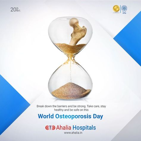 On the occasion of this World Osteoporosis Day take an oath to have a regular and strong calcium diet and protect your bones. Have a happy and healthy World Osteoporosis Day.!! #WorldOsteoporosisDay #endocrinologist #orthopedicsurgeon #palakkad #ahaliadiabeteshospital #ahaliahospitals World Osteoporosis Day, Safety Lights, Ad Creative, Birthday Poster, Happy And Healthy, Social Media Design Graphics, Creative Ads, Social Media Design, This World