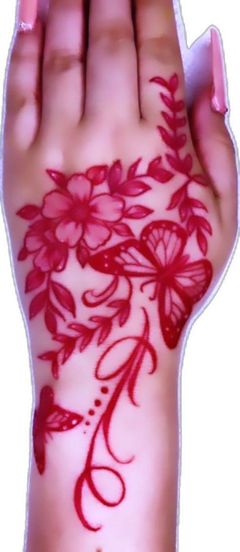 Red Henna Designs, Red Henna, Henna Tattoo Designs Hand, Tattoos For Black Skin, Hand Tattoos For Women, Discreet Tattoos, Henna Designs Hand, Henna Tattoo Designs, Hand Tattoo