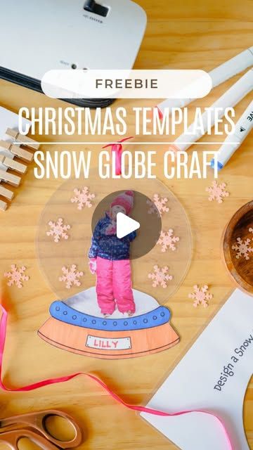 Mornings Together on Instagram: "Have you downloaded our FREE Christmas Templates yet? 🎄🎁🎅🏼❄️

👉🏼 Comment "FREEBIE" and we'll send you the link!

This set includes 12 simple and sweet holiday printables with endless ways to create with your kiddos. Here, we used the snow globe template to make this adorable snow globe photo craft! 

To make this craft you'll need:
❄️ Snow Globe Template (freebie)
❄️ Photo(s) of your child
❄️ Scissors
❄️ Markers
❄️ Laminator and laminating sheets
❄️ Snowflake sequins or glitter
❄️ Glue stick
❄️ Hole punch
❄️ Ribbon

Instructions:
1. Print photo and snow globe template on white cardstock.
2. Color in the base of the snow globe and write your child’s name.
3. Cut out the middle circle of the snowglobe template.
4. Cut out the photo of your child.
5. Pla Snowglobe Template Free Printable, Kids Snowglobe Craft, Snowglobe Template, Snow Globe Template, Preschool Crafts Ideas, Snowglobe Craft, Free Christmas Templates, Christmas Ideas Crafts, Snow Globe Crafts