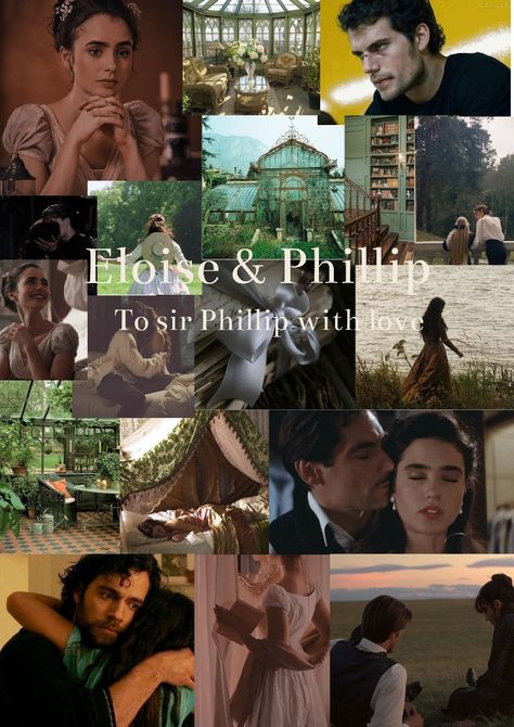 To Sir Phillip With Love Aesthetic, To Sir Philip With Love, Eloise And Philip, To Sir Phillip With Love, Edenbrooke Phillip And Marianne, Aurora And Phillip, Eloise Bridgerton Fanart, The Crown Prince Phillip, Eloise Bridgerton And Sir Philip