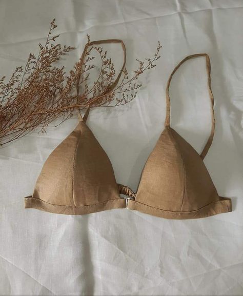 Linen Bra, Tailoring Diy, Ropa Upcycling, Bra Sewing Pattern, Small Bra, Bra Sewing, Latest Dress Design, Swim Brands, Crop Bra