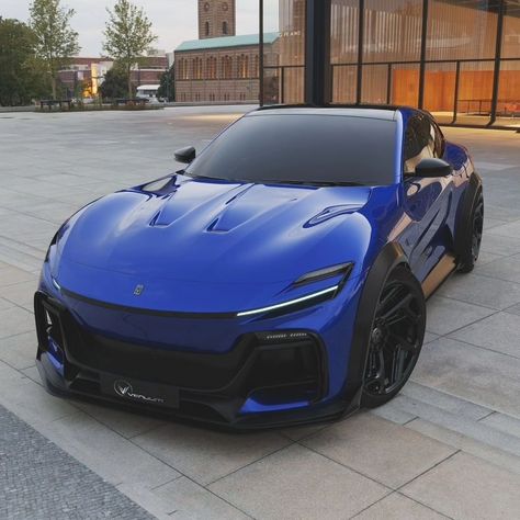 Blue Sports Car, Blue Ferrari, Sick Cars, Future Cars, Awesome Pictures, Blue Car, Future Lifestyle, My Dream Car, Future Car