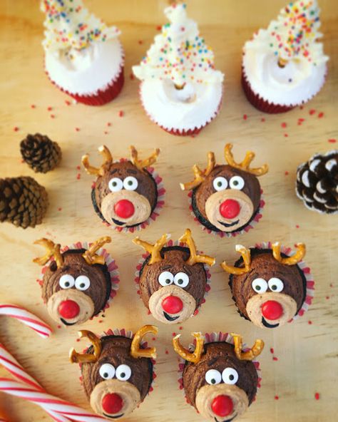 Hello Cupcake, Ice Cake, Christmas Foods, Christmas Cakes, Christmas Food Desserts, Christmas Cupcakes, Yummy Cupcakes, Cup Cakes, Betty Crocker