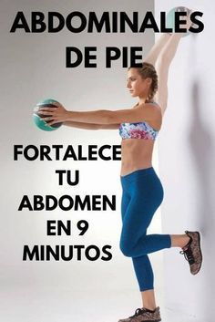 Standing Abdominal Exercises, Best Abdominal Exercises, Fitness Studio Training, Gym Antrenmanları, Abdominal Exercises, Gym Workout Tips, Fitness Workout For Women, Fitness Training, Yoga Fitness