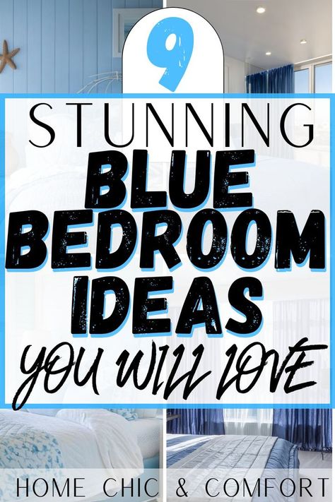 blue bedroom ideas, bedroom decor ideas, dark blue bedroom, blue bedroom walls Bedroom Ideas Blue And White, Blue And Cream Bedroom Ideas, Dark Blue Bedroom Ideas, Blue And White Bedroom Ideas, Blue And Cream Bedroom, Bedroom Ideas Blue, Cream Bedroom Ideas, Blue And White Bedroom, Dark Blue Bedroom