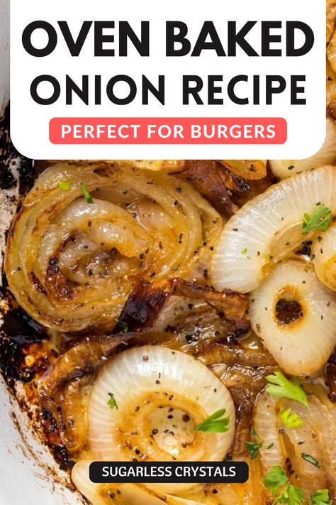 Burger Onions, Roast Onions, Baked Onion, Onion Casserole, Baked Onions, Vegan Probiotics, Roasted Onions, Healthy Lunch Meal Prep, Weekend Dinner