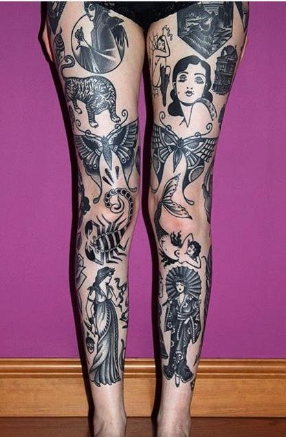 Tattoo Mermaid, Shin Tattoo, Super Tattoo, Tattoo People, 4 Tattoo, Leg Tattoos Women, Mermaid Tattoos, Traditional Tattoo Art, Knee Tattoo