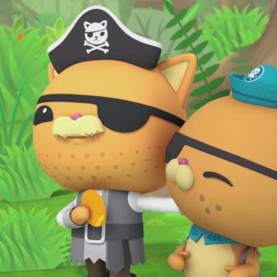 Calico Jack octonaut pirate Octopod Octonauts, Peso Octonauts Pfp, Octonauts Kwazii X Peso, Octonauts Kwazii X Barnacles, Kitten Calico, Cat From Octonauts, Captain Barnacles, Calico Jack, The Octonauts