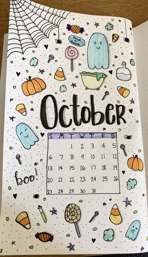 Dot Journaling, October Bullet Journal, Monthly Journal, Bullet Journal Monthly, Mandala Ideas, October Ideas, Bullet Journal Paper, October Birthday, Dot Journals