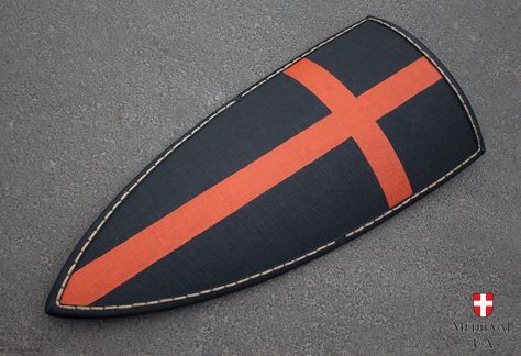 Big Medieval heater shield Size: Length - 120cm (47.24 inch) Width - 60cm ( 23.62 inch) You can buy it on our Etsy Shop Heater Shield Medieval, Templar Shield, Heater Shield, Kite Shield, Medieval Shield, Medieval Shields, Wooden Shield, Larp, Costume Accessories