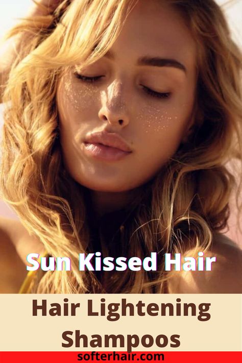 hair lightening shampoos Shampoo Without Sulfate, Sun Bleached Hair, Lightening Shampoo, Mousy Brown Hair, Mousy Brown, Hair Lightening, Softer Hair, Medium Blonde Hair, Light Brunette