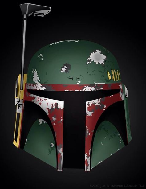 Boba Fett Boba Fett Painting, Iphone Wallpaper Off White, Boba Fett Art, Boba Fett Mandalorian, Inspiring Tattoos, Bobba Fett, Boba Fett Helmet, Helmet Tattoo, Star Wars Background